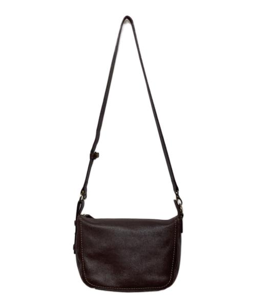 土屋鞄（ツチヤカバン）土屋鞄 (ツチヤカバン) Plota レザーショルダーバッグ ブラウンの古着・服飾アイテム