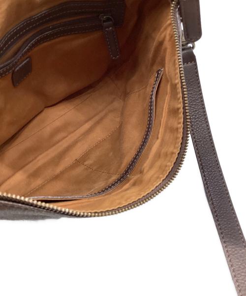 土屋鞄（ツチヤカバン）土屋鞄 (ツチヤカバン) Plota レザーショルダーバッグ ブラウンの古着・服飾アイテム