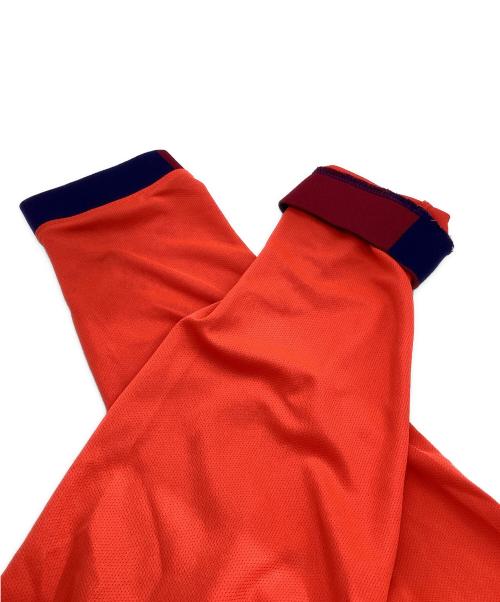 NIKE（ナイキ）NIKE (ナイキ) FCバルセロナ 14/15 ユニフォーム アウェイ 長袖 レプリカ オレンジ サイズ:Lの古着・服飾アイテム