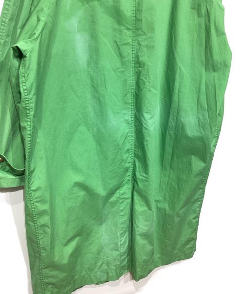 OLD GAP（オールドギャップ）OLD GAP (オールドギャップ) 90ｓステンカラーコート グリーン サイズ:Mの古着・服飾アイテム