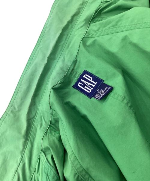 OLD GAP（オールドギャップ）OLD GAP (オールドギャップ) 90ｓステンカラーコート グリーン サイズ:Mの古着・服飾アイテム