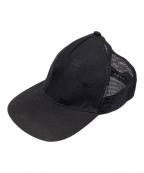 OLD STUSSYオールドステューシー）の古着「25周年モデル　モノグラムメッシュキャップ」｜ブラック