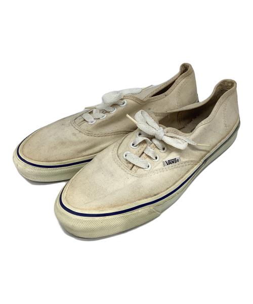 VANS（ヴァンズ）VANS (バンズ) 90s オーセンティック アイボリー サイズ:10の古着・服飾アイテム