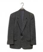 COMME des GARCONS HOMMEコムデギャルソン オム）の古着「80ｓウール2Bジャケット　HJ-09006」｜グレー