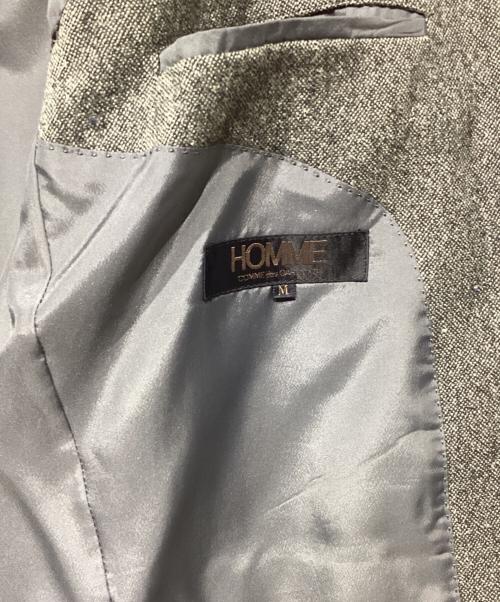 COMME des GARCONS HOMME（コムデギャルソン オム）COMME des GARCONS HOMME (コムデギャルソン オム) 80ｓウール2Bジャケット　HJ-09006 グレー サイズ:Mの古着・服飾アイテム