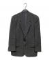COMME des GARCONS HOMME（コムデギャルソン オム）の古着「80ｓウール2Bジャケット　HJ-09006」｜グレー