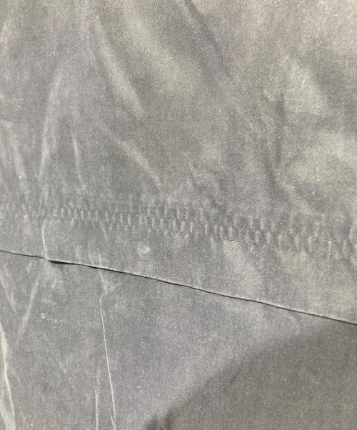 ERMENEGILDO ZEGNA（エルメネジルド・ゼニア）ERMENEGILDO ZEGNA (エルメネジルド・ゼニア) レザーカラー ナイロンジャケット ネイビー サイズ:Sの古着・服飾アイテム