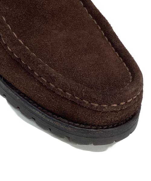 GUCCI（グッチ）GUCCI (グッチ) ホースビットスウェードチャッカブーツ ブラウン サイズ:40の古着・服飾アイテム