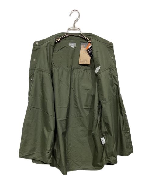 THE NORTH FACE（ザ ノース フェイス）THE NORTH FACE (ザ ノース フェイス) L/S Nuptse Shirt　	NR11961 オリーブ サイズ:XL 未使用品の古着・服飾アイテム
