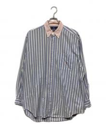 RALPH LAUREN（ラルフローレン）の古着「ストライプシャツ」｜ブルー×ピンク