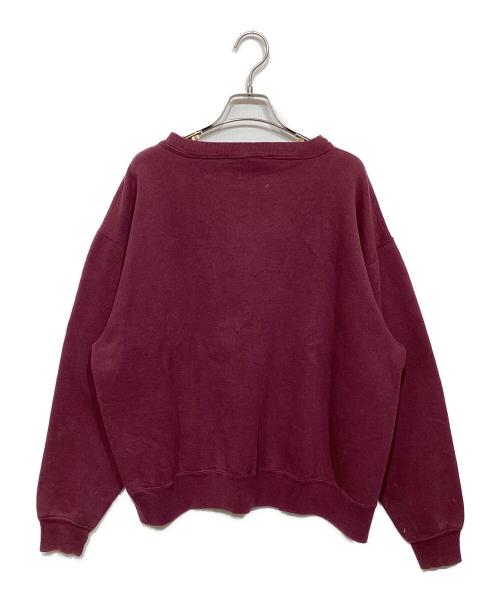 Champion（チャンピオン）Champion (チャンピオン) 80ｓ前Vクルーネックスウェット ボルドー サイズ:X-LARGEの古着・服飾アイテム