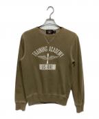 RRLダブルアールエル）の古着「training academy スウェット」｜ベージュ