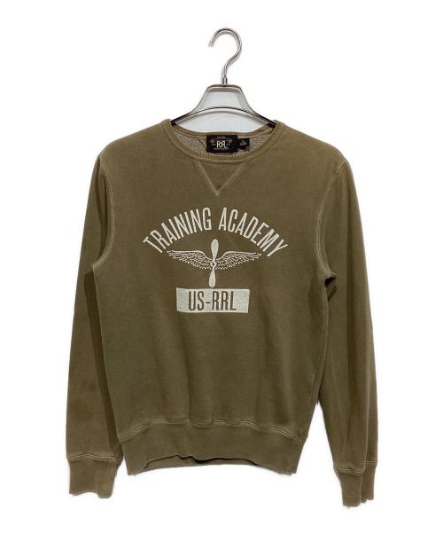 RRL（ダブルアールエル）RRL (ダブルアールエル) training academy スウェット ベージュ サイズ:XSの古着・服飾アイテム