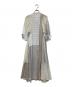 furfur (ファーファー) パッチワークワンピースドレス ベージュ サイズ:F：5000円