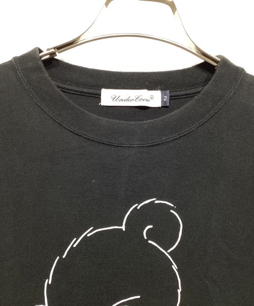 UNDERCOVER（アンダーカバー）UNDERCOVER (アンダーカバー) ベアプリントTシャツ UC1B3811 ブラック サイズ:2の古着・服飾アイテム