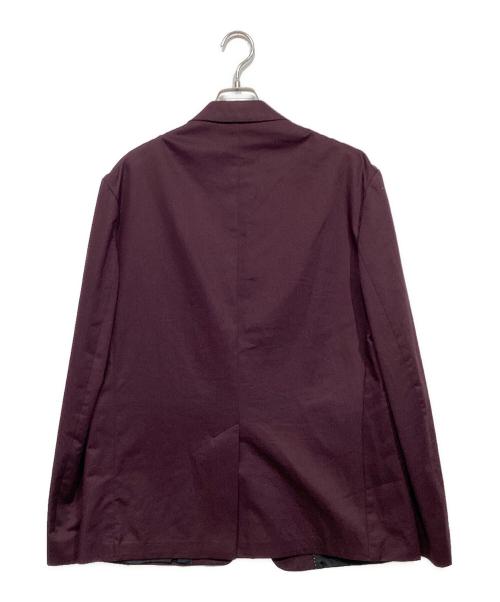 DRIES VAN NOTEN（ドリスヴァンノッテン）DRIES VAN NOTEN (ドリスヴァンノッテン) セットアップスーツ ワインレッド サイズ:ジャケットM/パンツ46の古着・服飾アイテム