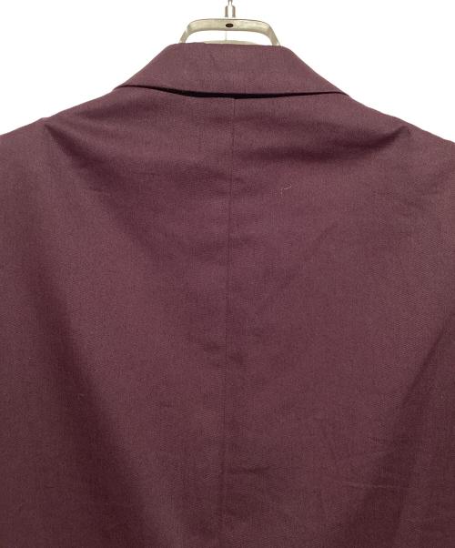 DRIES VAN NOTEN（ドリスヴァンノッテン）DRIES VAN NOTEN (ドリスヴァンノッテン) セットアップスーツ ワインレッド サイズ:ジャケットM/パンツ46の古着・服飾アイテム