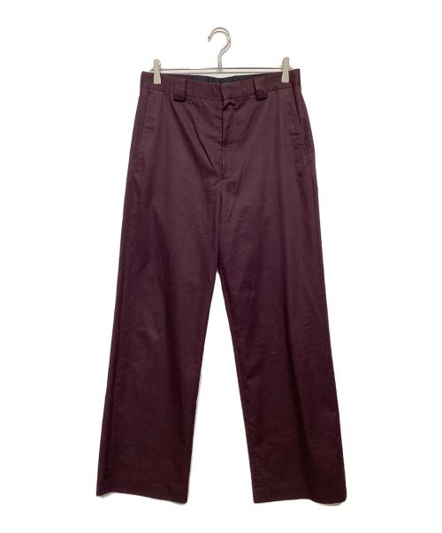 DRIES VAN NOTEN（ドリスヴァンノッテン）DRIES VAN NOTEN (ドリスヴァンノッテン) セットアップスーツ ワインレッド サイズ:ジャケットM/パンツ46の古着・服飾アイテム