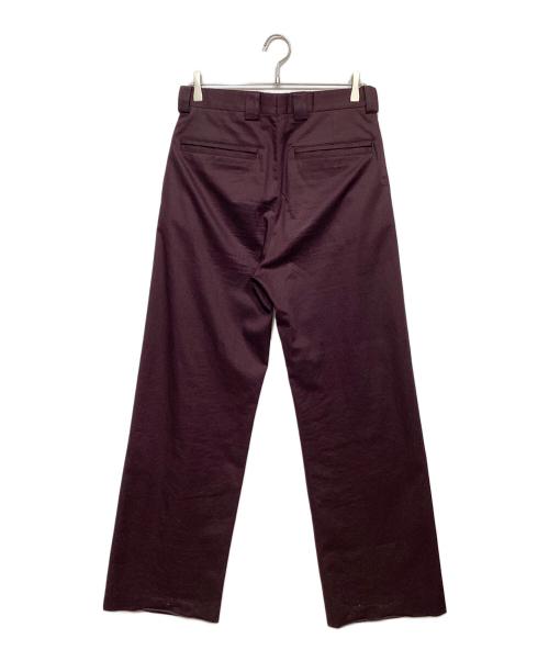 DRIES VAN NOTEN（ドリスヴァンノッテン）DRIES VAN NOTEN (ドリスヴァンノッテン) セットアップスーツ ワインレッド サイズ:ジャケットM/パンツ46の古着・服飾アイテム