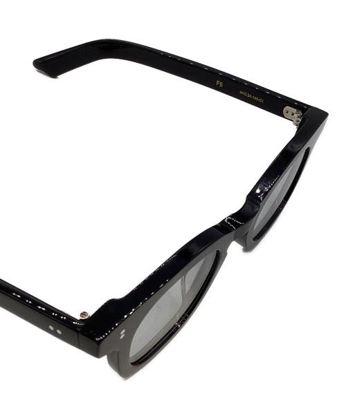 few.（フュー）few. (フュー) 伊達眼鏡 ブラック サイズ:44□24-145の古着・服飾アイテム