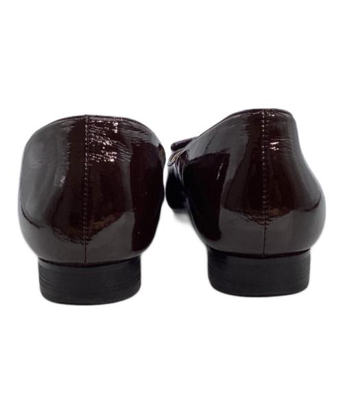 OHGA（オオガ）OHGA (オオガ) フラットシューズ ブラウン サイズ:22 1/2の古着・服飾アイテム