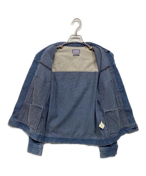 BLUE BLUE（ブルーブルー）BLUE BLUE (ブルーブルー) 刺し子ジャケット インディゴ サイズ:2の古着・服飾アイテム