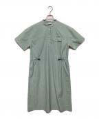 Columbiaコロンビア）の古着「レイクトゥーアベニュー ハーフスリーブ ドレス」｜黄緑