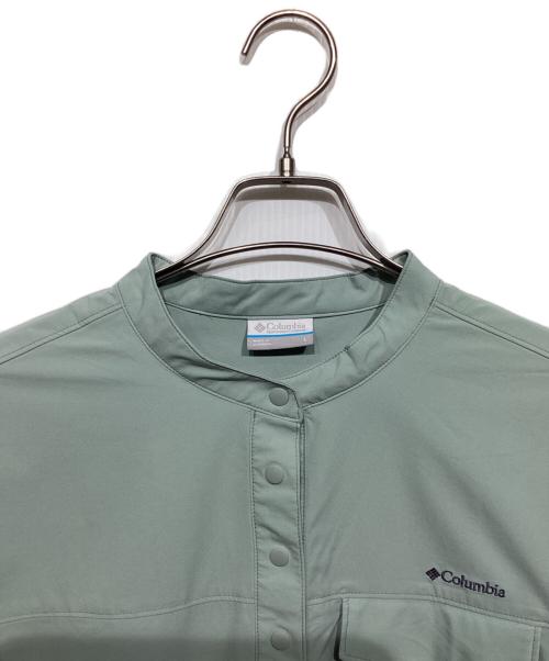 Columbia（コロンビア）Columbia (コロンビア) レイクトゥーアベニュー ハーフスリーブ ドレス 黄緑 サイズ:Lの古着・服飾アイテム