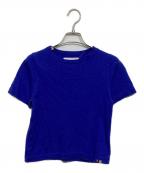extreme cashmereエクストリーム カシミア）の古着「半袖ニット」｜ブルー