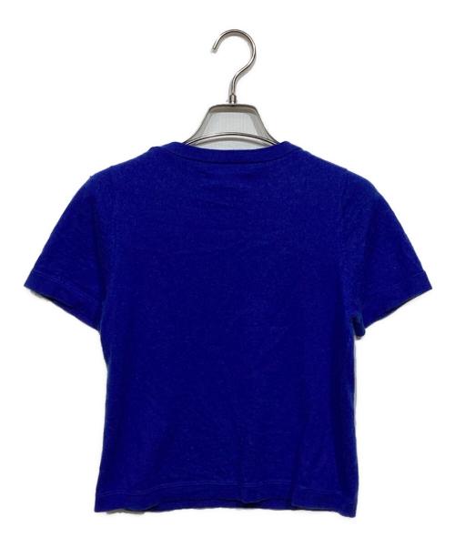 extreme cashmere（エクストリーム カシミア）extreme cashmere (エクストリーム カシミア) 半袖ニット ブルー サイズ:Freeの古着・服飾アイテム