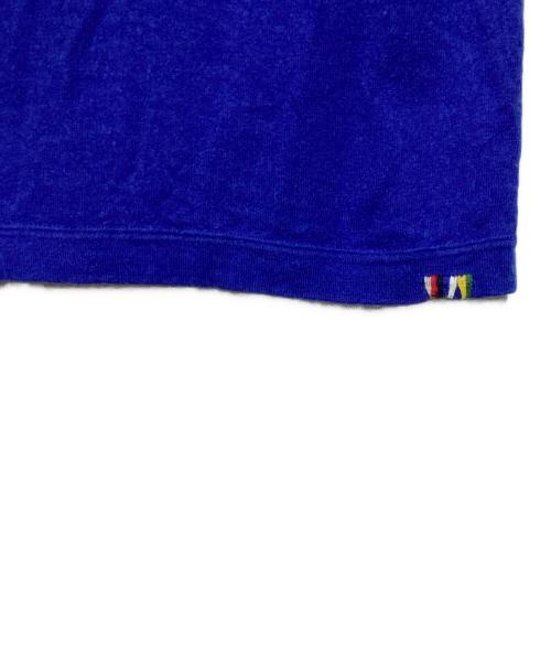 extreme cashmere（エクストリーム カシミア）extreme cashmere (エクストリーム カシミア) 半袖ニット ブルー サイズ:Freeの古着・服飾アイテム