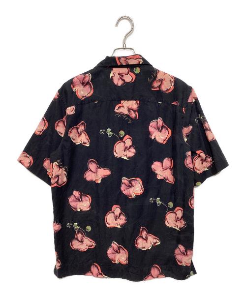 PAUL SMITH（ポールスミス）PAUL SMITH (ポールスミス) オープンカラーシャツ ブラック サイズ:Sの古着・服飾アイテム