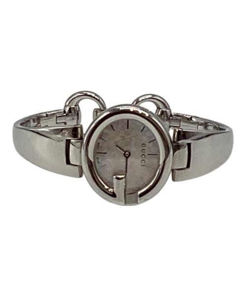 GUCCI（グッチ）GUCCI (グッチ) リストウォッチ　134.5 ピンクシェルの古着・服飾アイテム