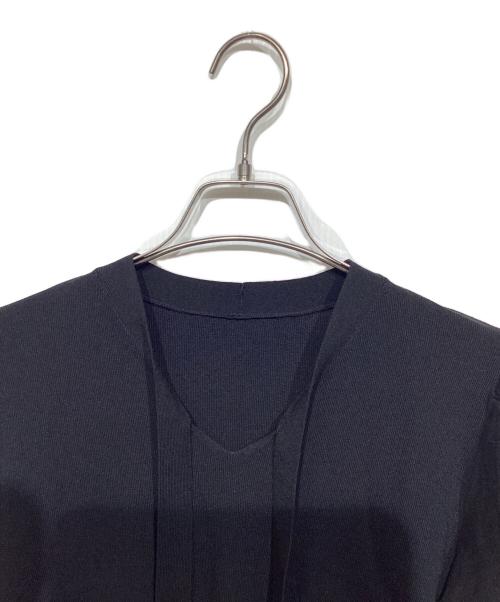 ANAYI（アナイ）ANAYI (アナイ) チュールスリーブ プルオーバー ブラック サイズ:38の古着・服飾アイテム