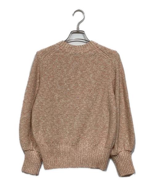 ANAYI（アナイ）ANAYI (アナイ) MIXラメブークレショート プルオーバー　10251816210 ピンク サイズ:38の古着・服飾アイテム