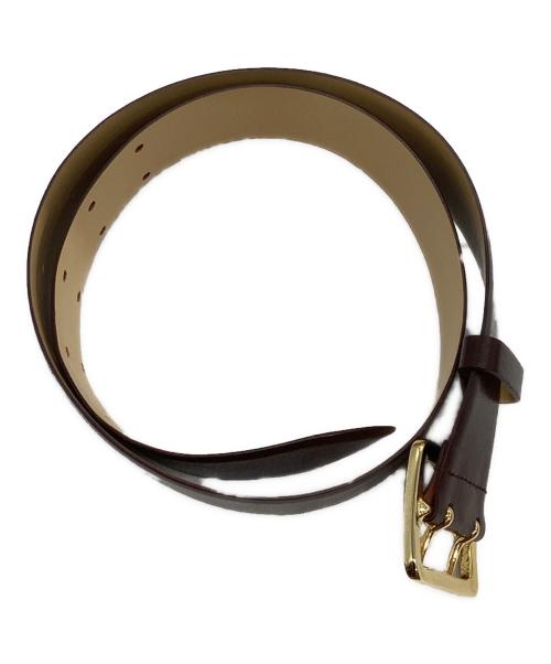 ANAYI（アナイ）ANAYI (アナイ) ダブルピンワイドベルト　10231618030 ブラウンの古着・服飾アイテム