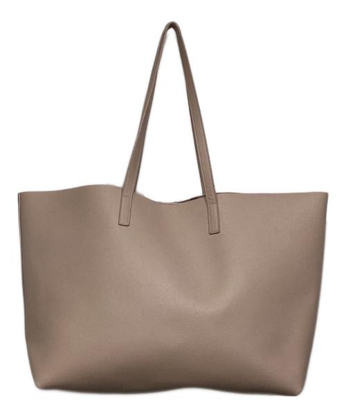 Saint Laurent Paris（サンローランパリ）Saint Laurent Paris (サンローランパリ) ラージ レザー ショッピング トートバッグ394195 ピンクの古着・服飾アイテム