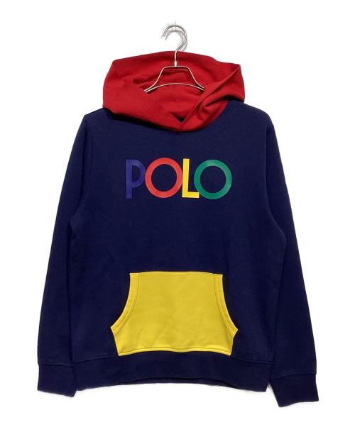 POLO RALPH LAUREN（ポロ・ラルフローレン）POLO RALPH LAUREN (ポロ・ラルフローレン) プルオーバーパーカー ネイビー サイズ:XLの古着・服飾アイテム
