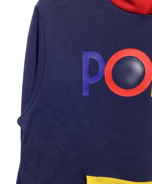 POLO RALPH LAUREN（ポロ・ラルフローレン）POLO RALPH LAUREN (ポロ・ラルフローレン) プルオーバーパーカー ネイビー サイズ:XLの古着・服飾アイテム