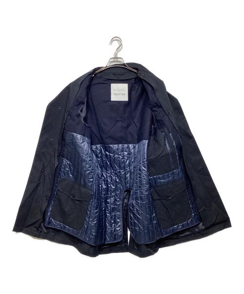 MACKINTOSH PHILOSOPHY（マッキントッシュ フィロソフィー）MACKINTOSH PHILOSOPHY (マッキントッシュ フィロソフィー) ウールライクステンカラーコート　H1C16-439-29 ネイビー サイズ:38の古着・服飾アイテム