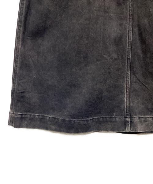 DIESEL（ディーゼル）DIESEL (ディーゼル) DE-ALBUS-L A-LINE LONG SKIRT ブラック サイズ:23の古着・服飾アイテム