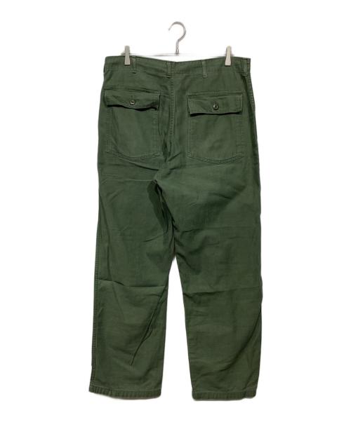 US ARMY（ユーエスアーミー）US ARMY (ユーエスアーミー) 60'S ベイカーパンツ　8405-082-6618 グリーン サイズ:38の古着・服飾アイテム