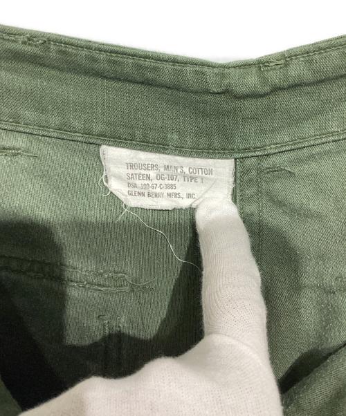US ARMY（ユーエスアーミー）US ARMY (ユーエスアーミー) 60'S ベイカーパンツ　8405-082-6618 グリーン サイズ:38の古着・服飾アイテム