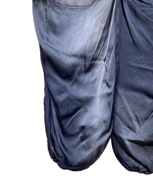 DIESEL（ディーゼル）DIESEL (ディーゼル) P-MARTY  ルーズフィット ドローストリングス ワイドパンツ ネイビー サイズ:44の古着・服飾アイテム