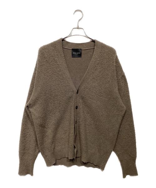 ROBERTO COLLINA（ロベルトコリーナ）ROBERTO COLLINA (ロベルトコリーナ) Vネックニットカーディガン ブラウン サイズ:48の古着・服飾アイテム
