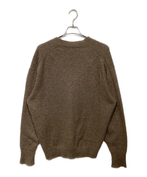 ROBERTO COLLINA（ロベルトコリーナ）ROBERTO COLLINA (ロベルトコリーナ) Vネックニットカーディガン ブラウン サイズ:48の古着・服飾アイテム