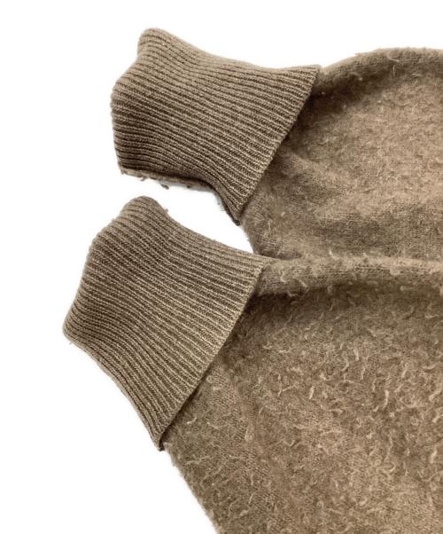 ROBERTO COLLINA（ロベルトコリーナ）ROBERTO COLLINA (ロベルトコリーナ) Vネックニットカーディガン ブラウン サイズ:48の古着・服飾アイテム