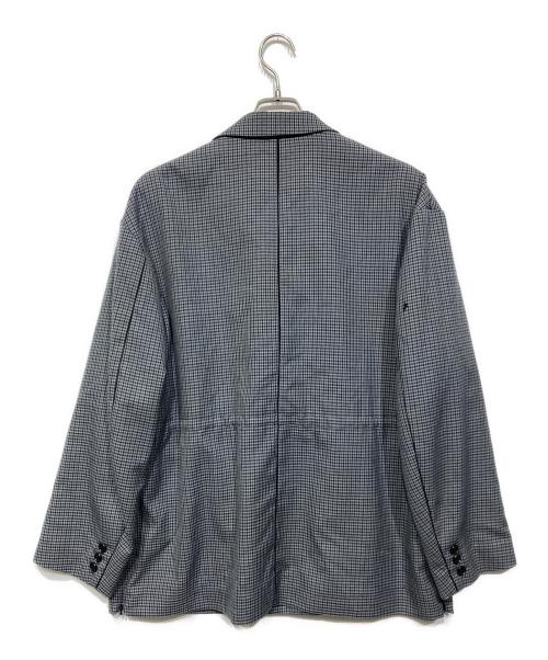 YOKE（ヨーク）YOKE (ヨーク) DOUBLE BREASTED JACKET グレー サイズ:Mの古着・服飾アイテム