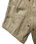 中古・古着 POST O’ALLS (ポストオーバーオールズ) ハーフパンツ ベージュ サイズ:M：4000円