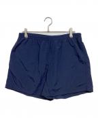 JJJJoundジョウンド）の古着「ナイロンショーツ」｜ネイビー